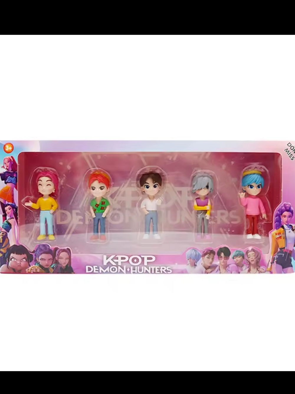 KPOP Demon Hunters Figure Set Saja Boys  - Multicolor